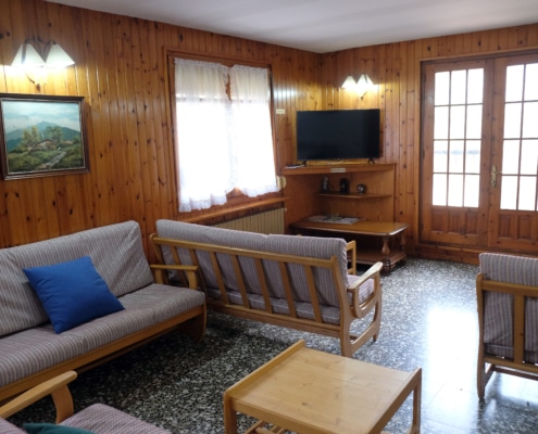 Sala d'estar amb TV
