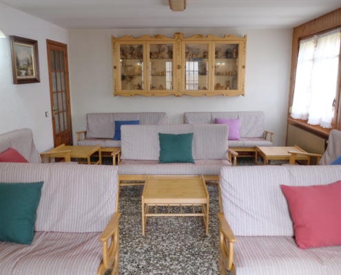 Sala d'estar amb TV